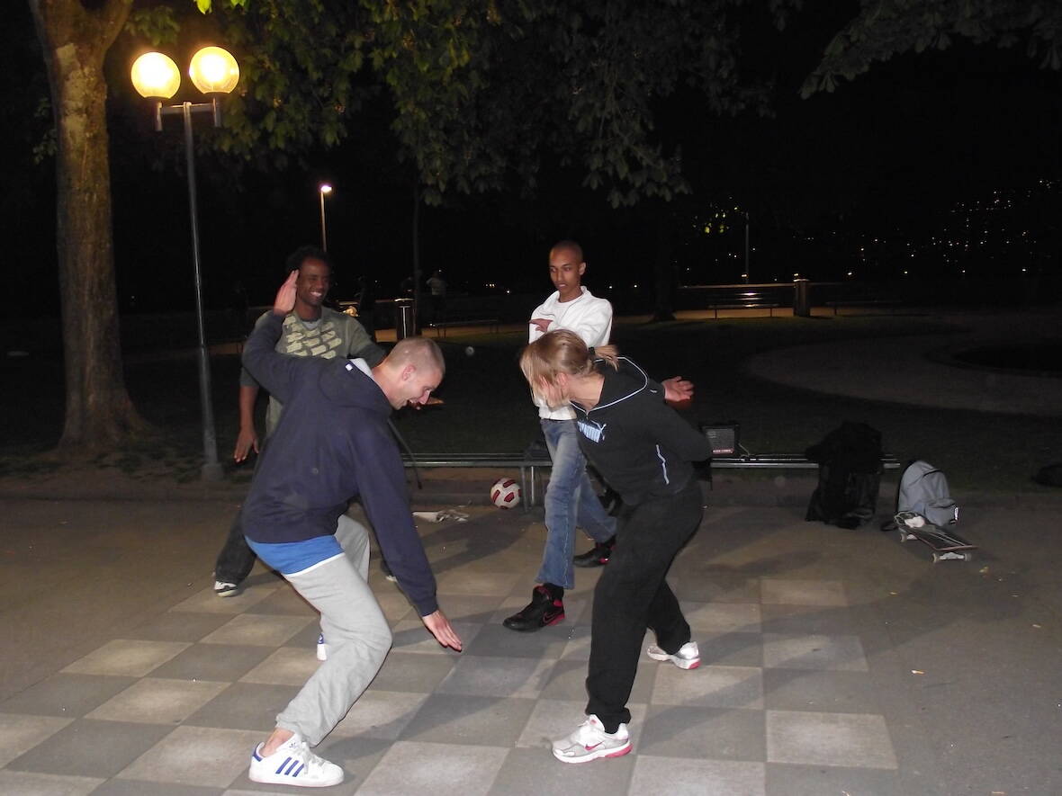 projekt_skroove_2.jpeg In Aktion! Jugendliche mit Skroover in Bern.